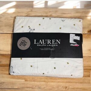 🐝 SOLD OUT Lauren Ralph Lauren Honey Bee Sheet Set 🐝 FULL New!